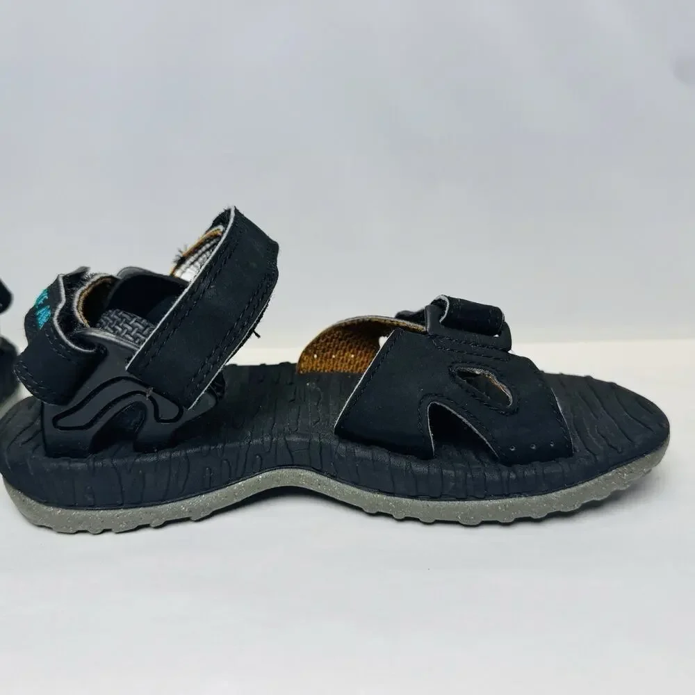 Nike Air Deschutz ACG Sandals Kids Size‎ 3 Black Adjustable Strap Water Outdoor
